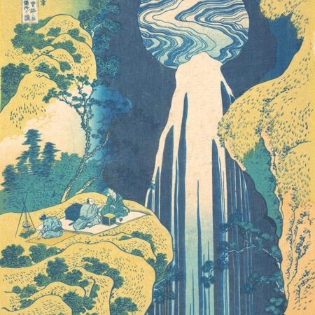 Πινακας σε καμβά HOKUSAI - AMIDA FALLS - Hokusai Katsushika Sticky 5