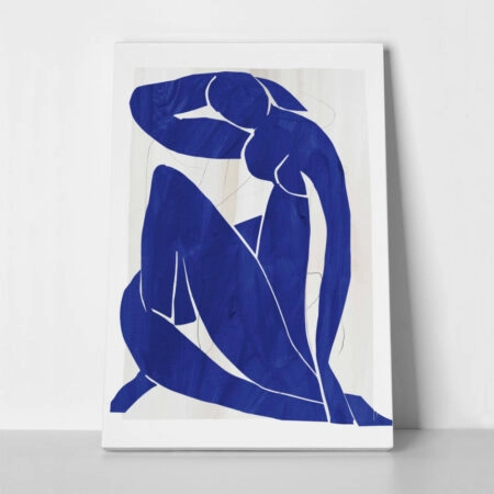Πινακας σε καμβά MATISSE - BLUE NUDE - Αλλοι ζωγραφοι Sticky 1