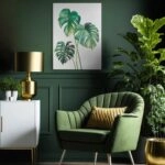 Πινακας σε καμβά MONSTERA LEAVES