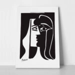 Πινακας σε καμβά PICASSO - THE KISS