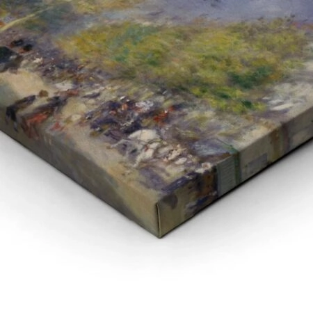 Πινακας σε καμβά RENOIR - THE GRANDS BOULEVARDS - Pierre Auguste Renoir Sticky 1