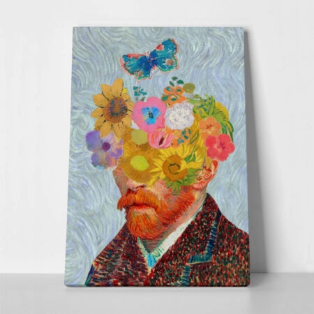 Πινακας σε καμβά VAN GOGH - FLORAL PORTRAIT - Vincent Van Gogh Sticky 1