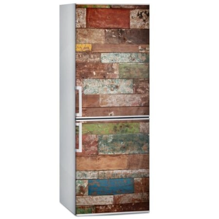 Αυτοκόλλητο ψυγείου GRUNGE WOOD TEXTURE