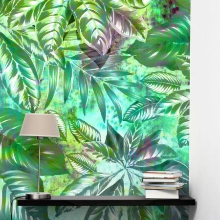 Αυτοκόλλητη Ταπετσαρία τοίχου ASSORTED LEAVES - Tropical Sticky 1