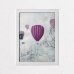 Αυτοκόλλητο ηλεκτρολογικού πίνακα BALLOONS IN THE CLOUDS