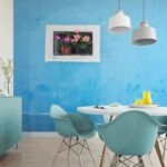 Αυτοκόλλητη Ταπετσαρία τοίχου BLUE BURANO