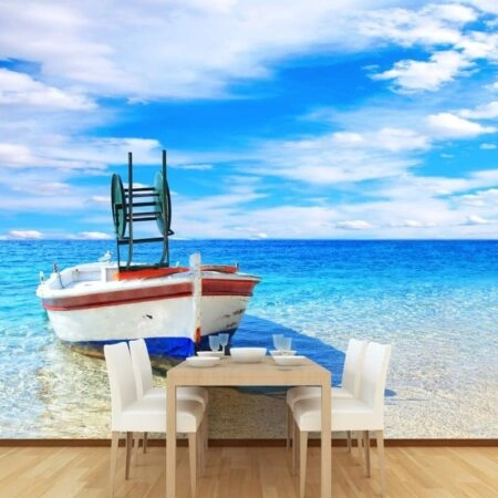 Αυτοκόλλητη Ταπετσαρία τοίχου BOAT