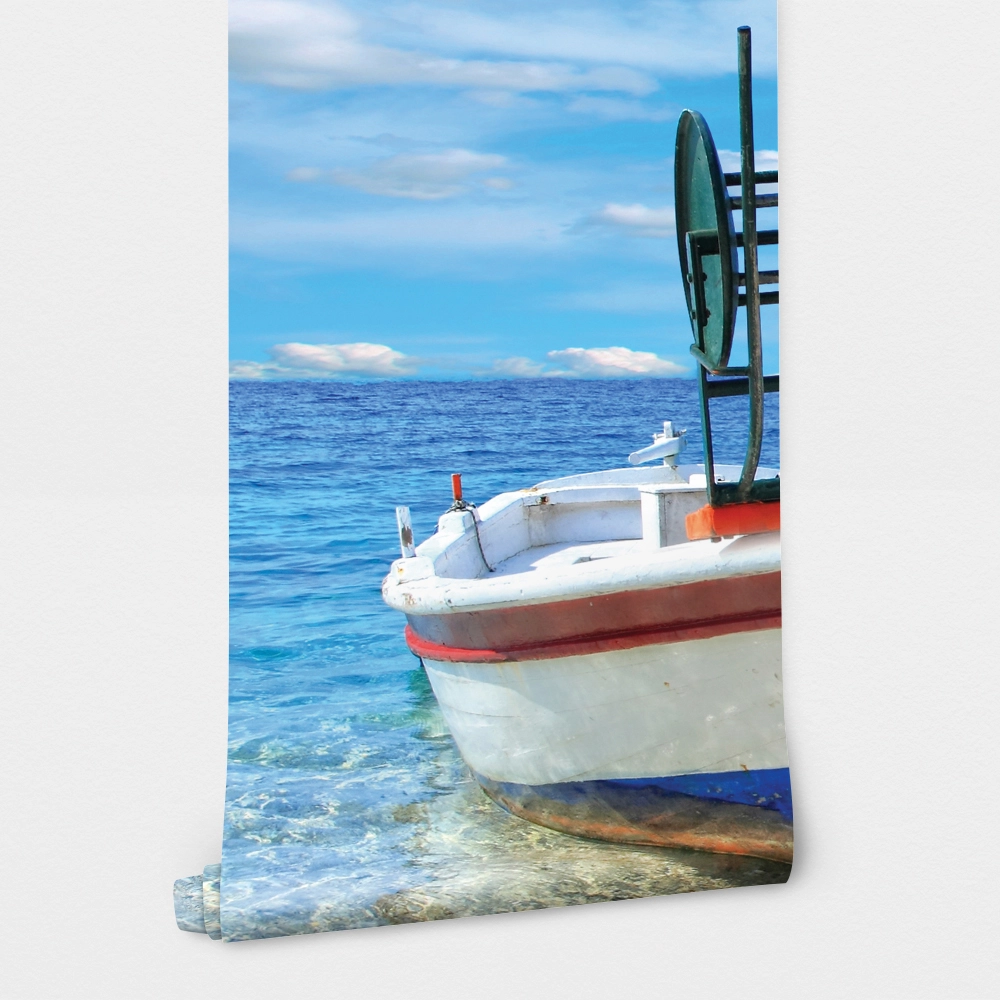 Αυτοκόλλητη Ταπετσαρία τοίχου BOAT