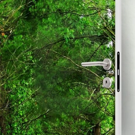 Αυτοκολλητο Πορτας FOREST TRAIL - Τοπία και Φύση Sticky 1