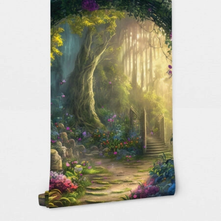 Αυτοκόλλητη Ταπετσαρία τοίχου ENCHANTED FOREST - Παιδικές Ταπετσαρίες Sticky 1
