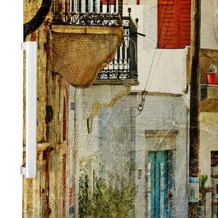 Αυτοκόλλητο ψυγείου OLD GREEK STREETS - Αλλα Sticky 1