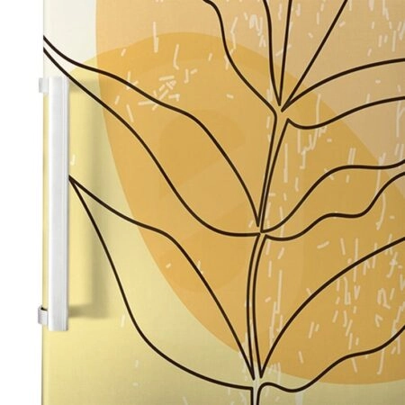 Αυτοκόλλητο ψυγείου LEAVES AND SHAPES - Floral Sticky 1