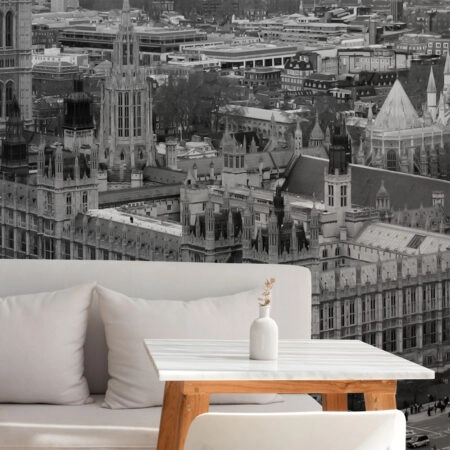 Αυτοκόλλητη Ταπετσαρία τοίχου LONDON VIEW - Χάρτες - Πόλεις Sticky 1