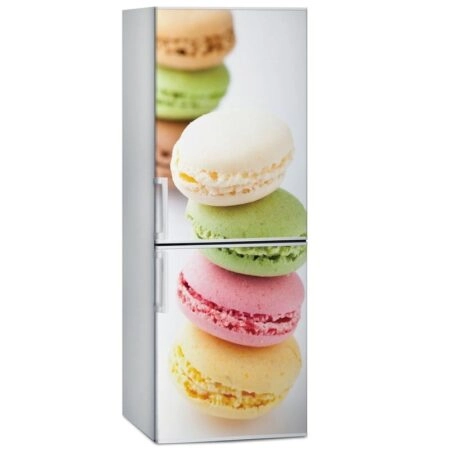 Αυτοκόλλητο ψυγείου MACARONS