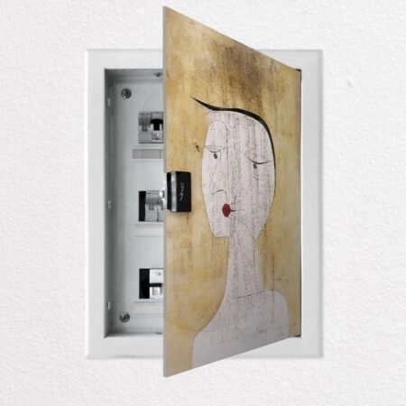 Αυτοκόλλητο ηλεκτρολογικο PAUL KLEE SEALED WOMAN - Αυτοκολλητα για ηλεκτρολογικούς πίνακες Sticky 1