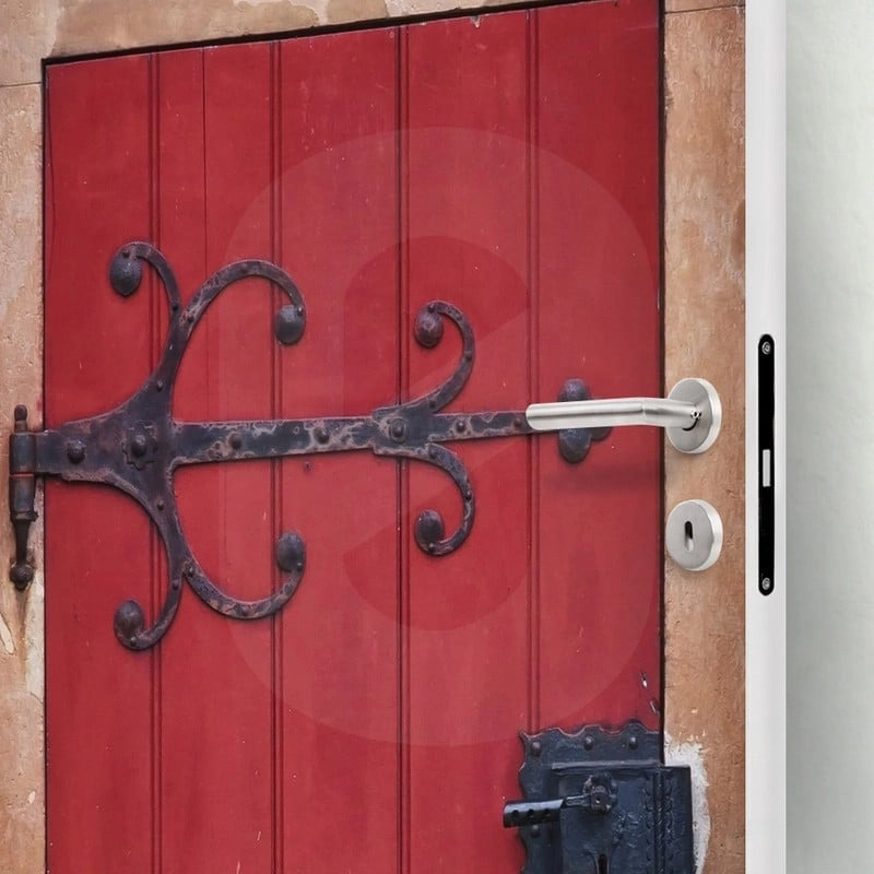 Αυτοκολλητο Πορτας RED DOOR