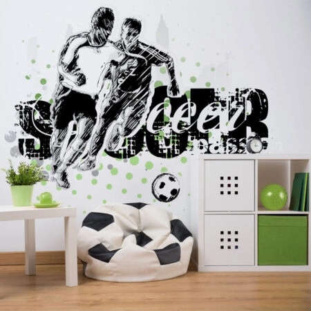 Αυτοκόλλητη Ταπετσαρία τοίχου SOCCER PASSION 1