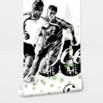 Αυτοκόλλητη Ταπετσαρία τοίχου SOCCER PASSION 1