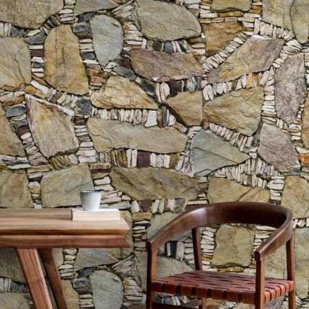 Αυτοκόλλητη Ταπετσαρία τοίχου STONE WALL 6 - Απομίμηση υλικών Sticky 1