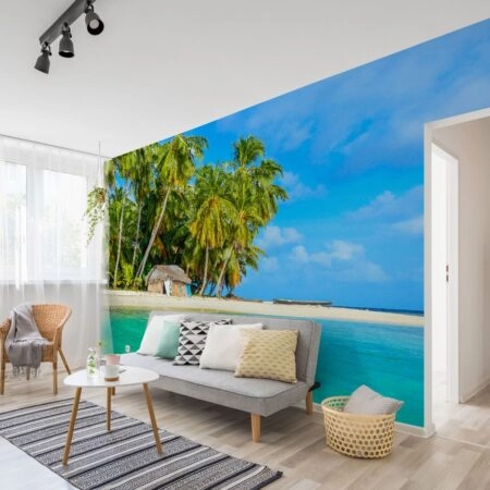 Αυτοκόλλητη Ταπετσαρία τοίχου TROPICAL ISLAND