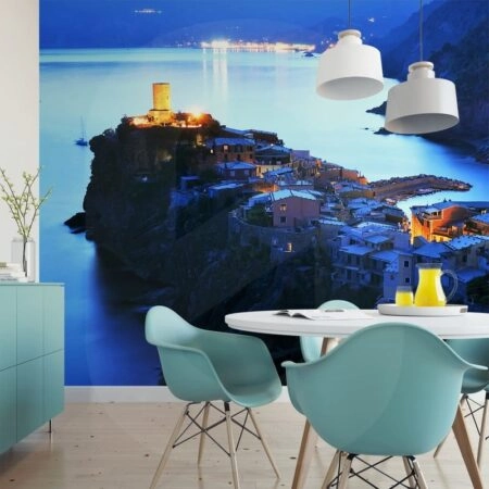 Αυτοκόλλητη Ταπετσαρία τοίχου VERNAZZA SUNSET - Τοπία Sticky 1