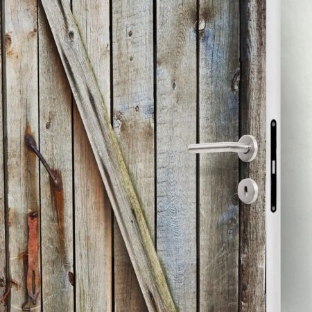 Αυτοκολλητο Πορτας OLD WOODEN DOOR - Αλλα Sticky 1