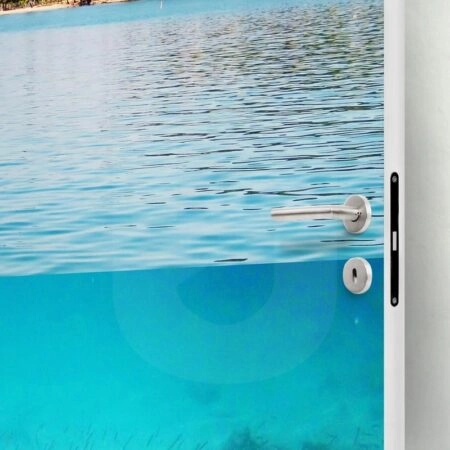 Αυτοκολλητο Πορτας GLASS DOOR - Τοπία και Φύση Sticky 1