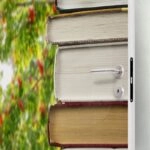 Αυτοκολλητο Πορτας STACK OF BOOKS