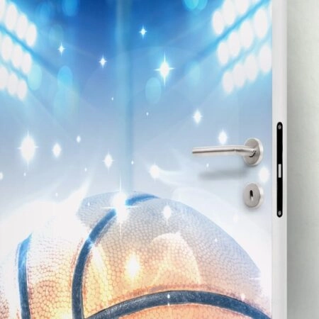 Αυτοκολλητο Πορτας BASKETBALL ARENA - Παιδικά Sticky 1