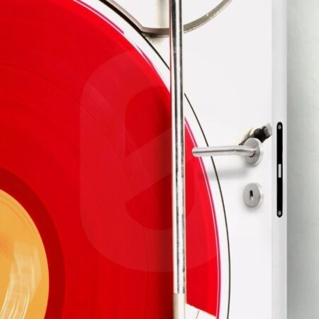 Αυτοκολλητο Πορτας RED ALBUM - Αλλα Sticky 1
