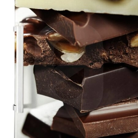 Αυτοκόλλητο ψυγείου WHITE-DARK CHOCOLATE - Food and Drink Sticky 1