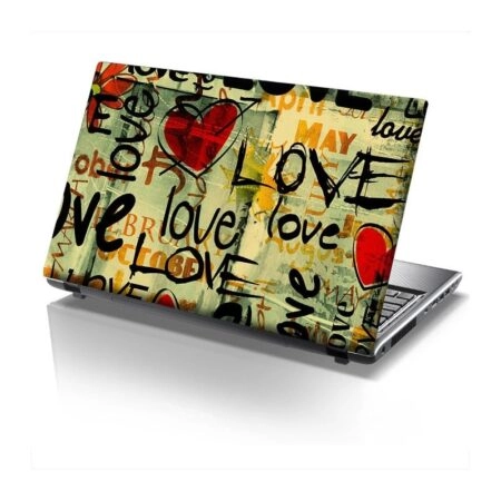 Αυτοκόλλητο Laptop LOVE GRAFFITI