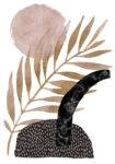 Πόστερ ABSTRACT TROPICAL LEAF
