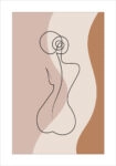 Πόστερ ABSTRACT WOMAN BODY