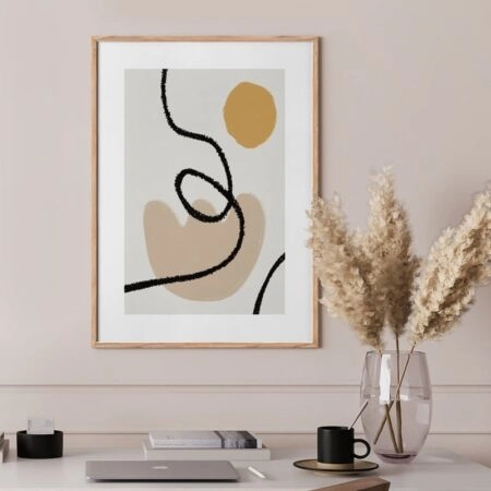 Πόστερ ABSTRACT MID CENTURY SHAPES