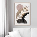 Πόστερ ABSTRACT TROPICAL LEAF