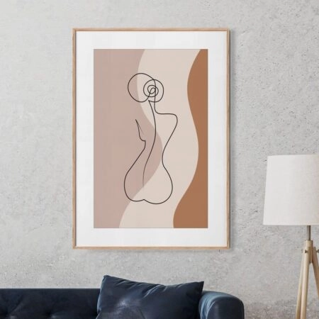 Πόστερ ABSTRACT WOMAN BODY