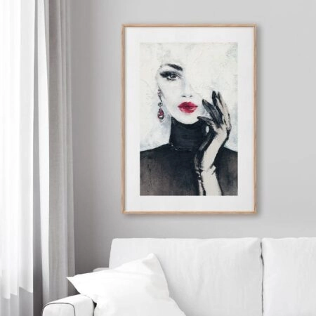 Πόστερ BEAUTIFUL WOMAN WATERCOLOR