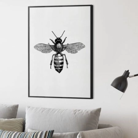 Πόστερ BEE EGRAVING - Ζωα