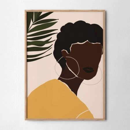 Πόστερ BLACK WOMAN ILLUSTRATION