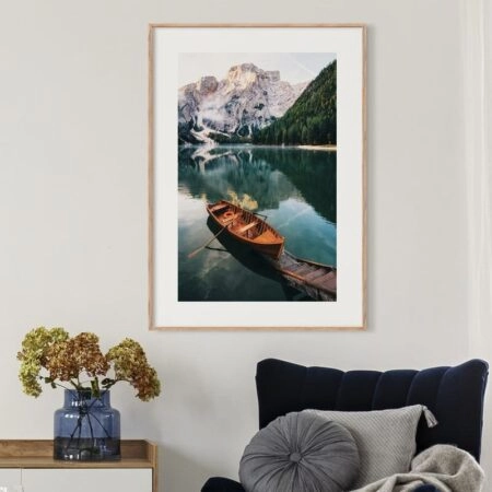 Πόστερ BOAT IN CRYSTAL LAKE