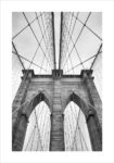 Πόστερ BROOKLYN BRIDGE BW