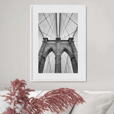 Πόστερ BROOKLYN BRIDGE BW