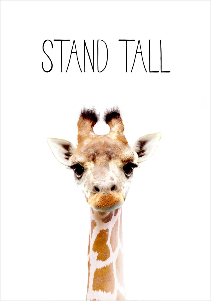Πόστερ CUTE GIRAFFE