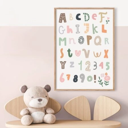 Πόστερ CUTE ALPHABET