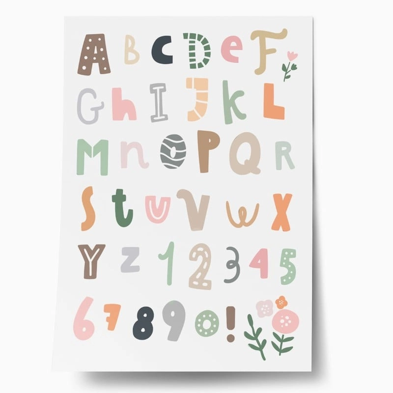 Πόστερ CUTE ALPHABET