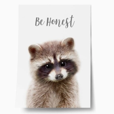 Πόστερ CUTE RACOON - Παιδικά Sticky 1