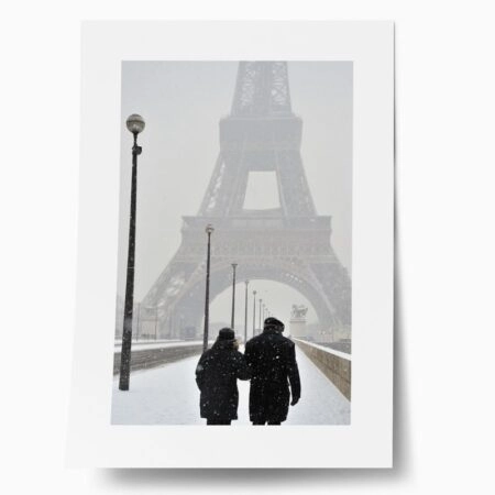 Πόστερ EIFFEL COUPLE - Πολεις - Χαρτες Sticky 1
