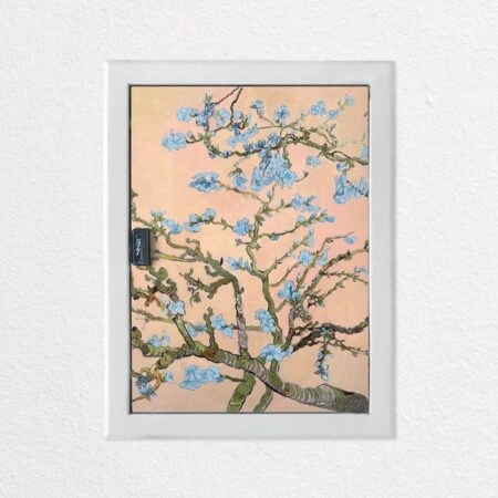 Aυτοκόλλητο ηλεκτρολογικού πίνακα VAN GOGH - ALMOND BLOSSOM PASTEL PEACH