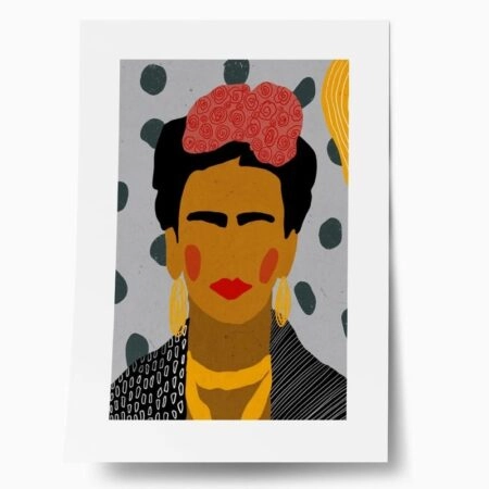 Πόστερ FRIDA KAHLO MINIMAL - Διασημοι Ζωγραφοι Sticky 1